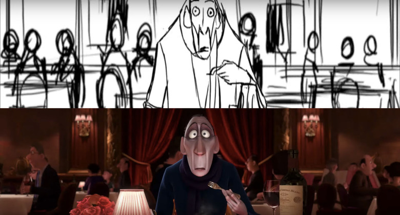 Ratatouille Storyboard Comparison