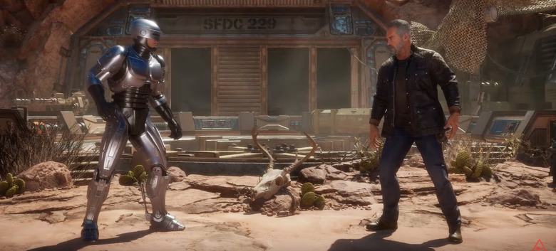 RoboCop vs Terminator in Mortal Kombat 11