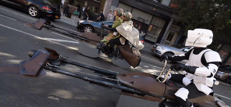 Morning Watch - Speeder Bikes in NYC