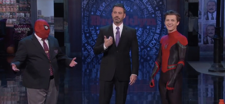 Spider-Man on Jimmy Kimmel Live