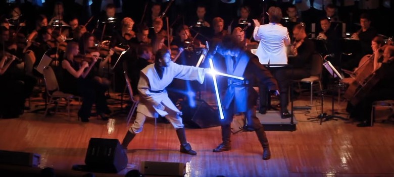 Star Wars Lightsaber Fight Concert