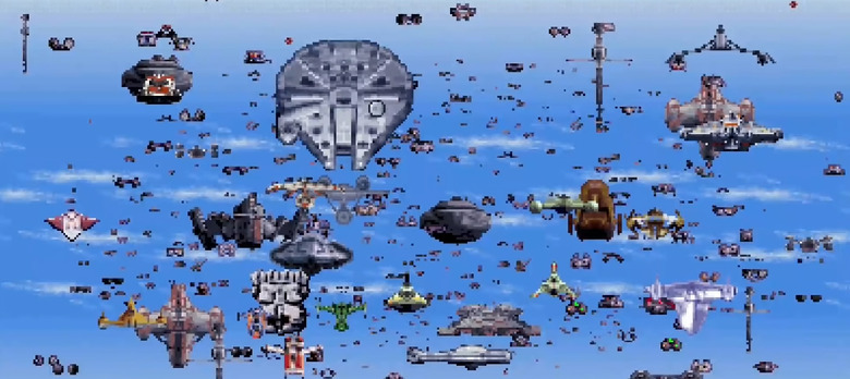 Star Wars: The Rise of Skywalker 16-Bit Ending