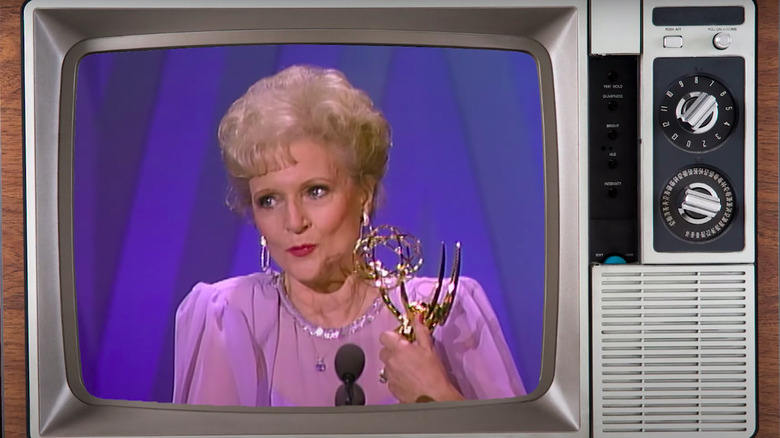 Betty White at the Emmys