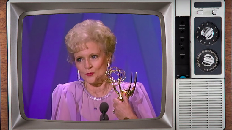 Betty White at the Emmys