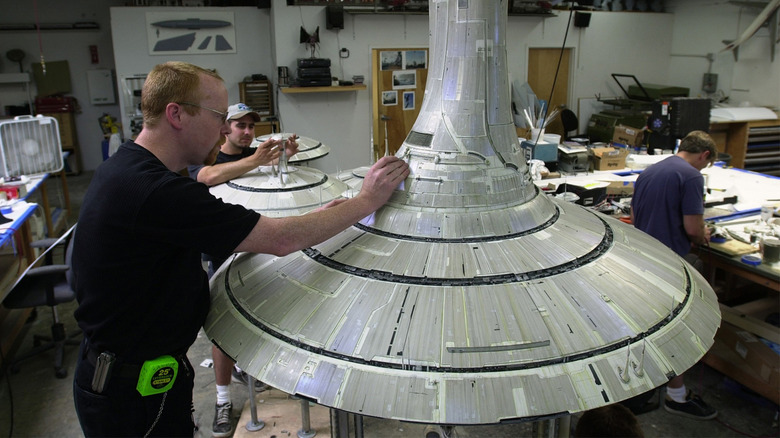 Adam Savage Working on Star Wars: Attack of the Clones 