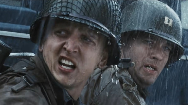 Jackson and Miller in the rain