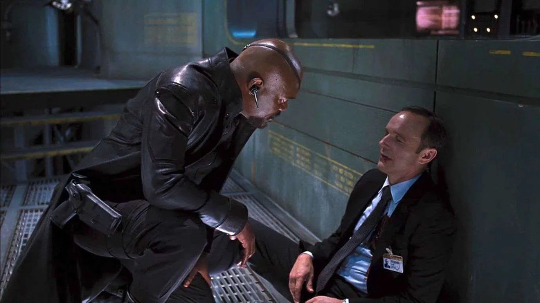 Nick Fury and Phil Coulson