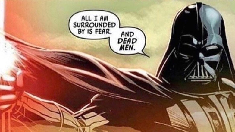 Vader threatens Rebels in Vader Down comic