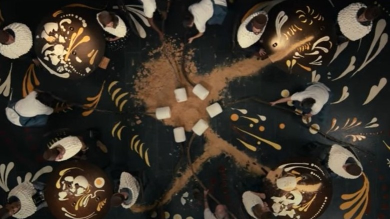 The Menu s'mores finale scene