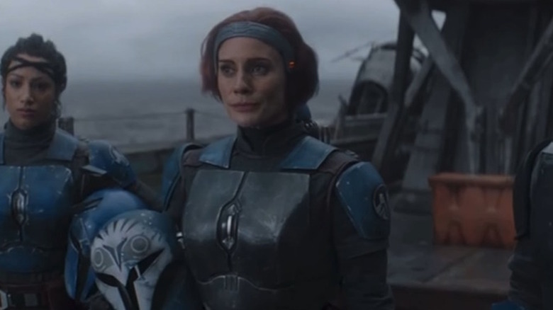 Bo-Katan in curvy armor