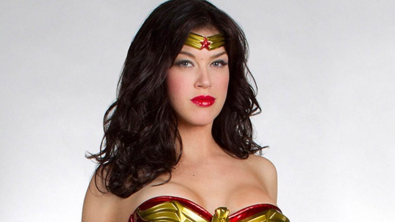 2011 Wonder Woman in tiara and bustier