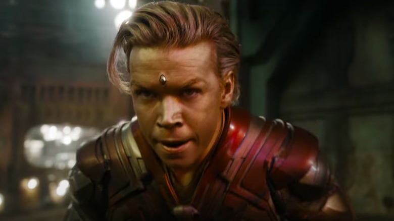 Adam Warlock grimacing