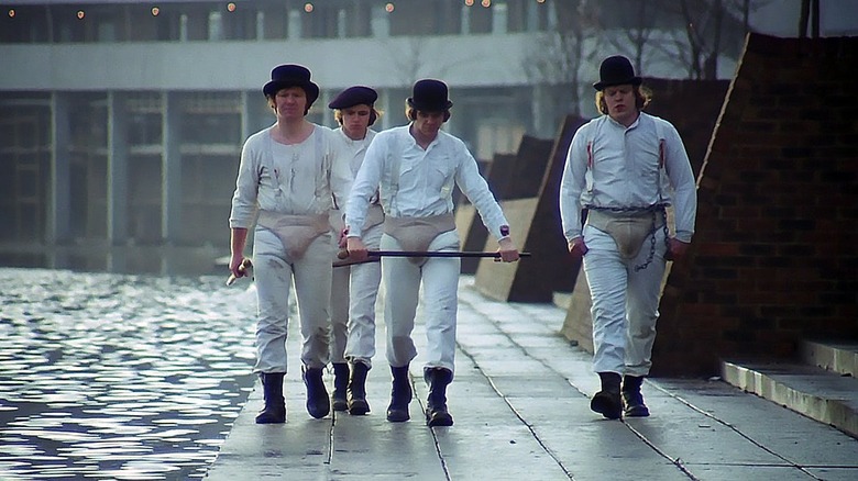 Alex and his friends roam the streets