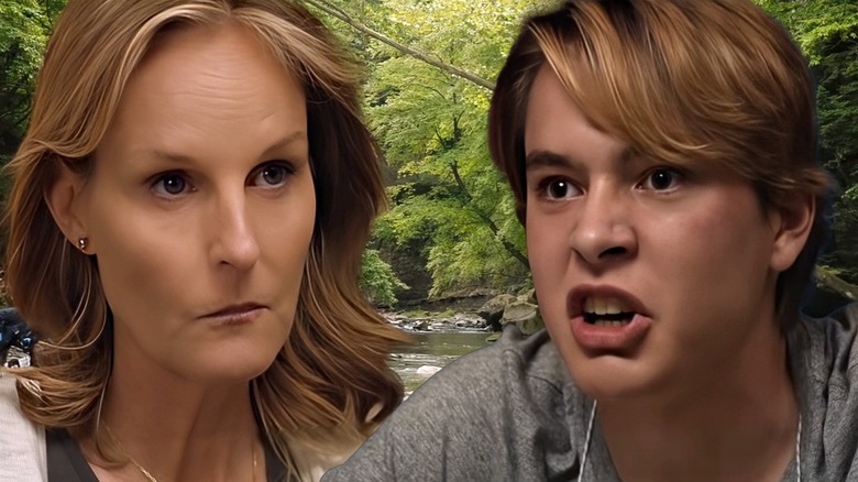 I See You's Helen Hunt and Judah Lewis yelling