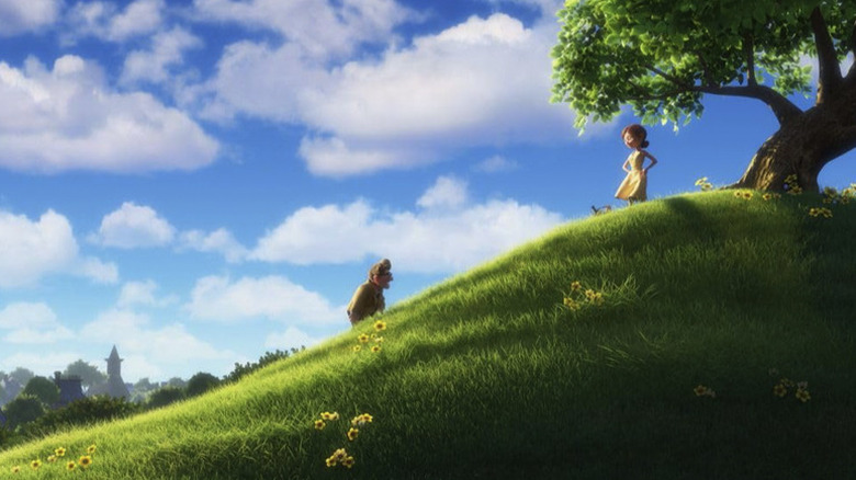 Up hill