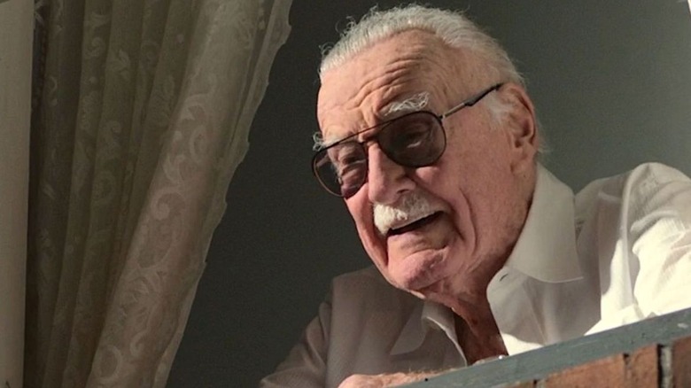 Stan Lee apartment window Spider-Man Homecoming