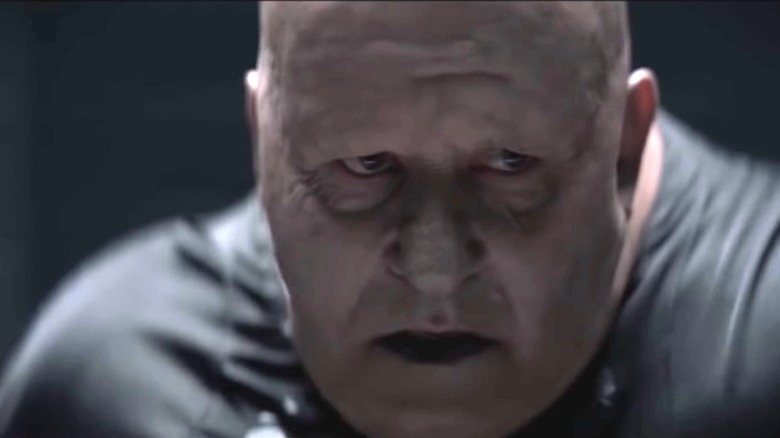 The Baron looking intense