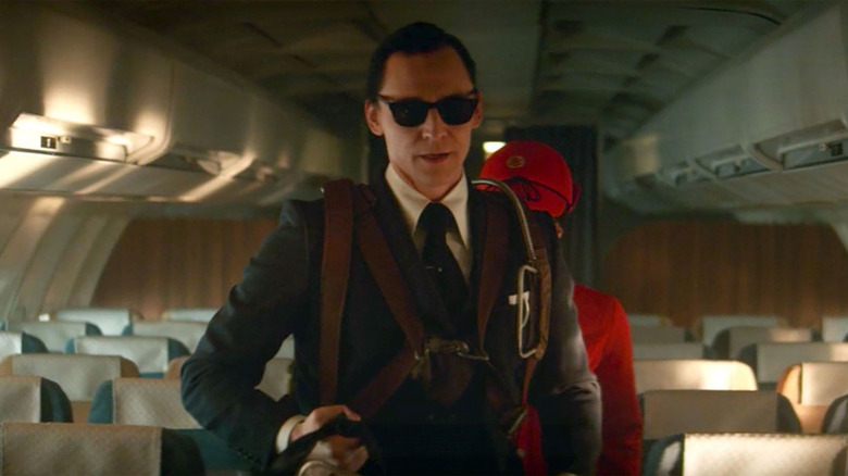 Tom Hiddleston as D.B. Cooper on Loki