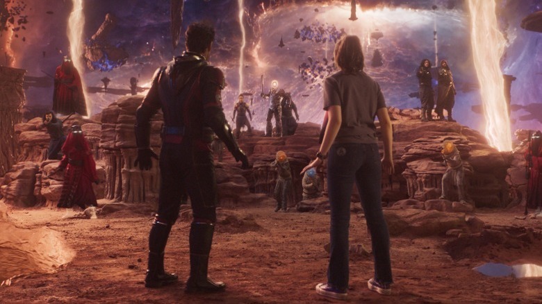 Quantumania Ant-Man and Cassie Lang in the Quantum Realm