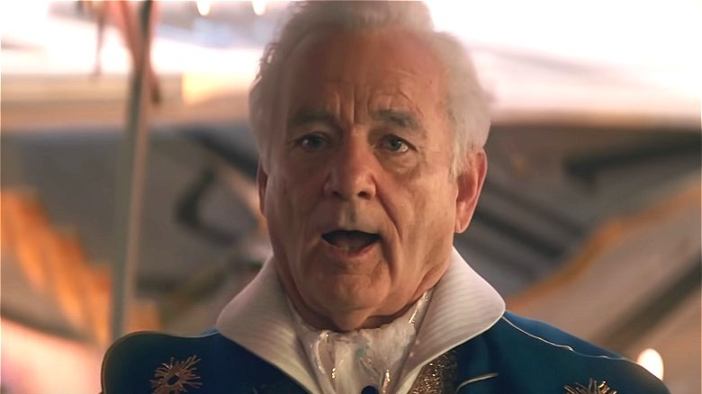 Bill Murray speaking as Lord Krylar in Quantumania