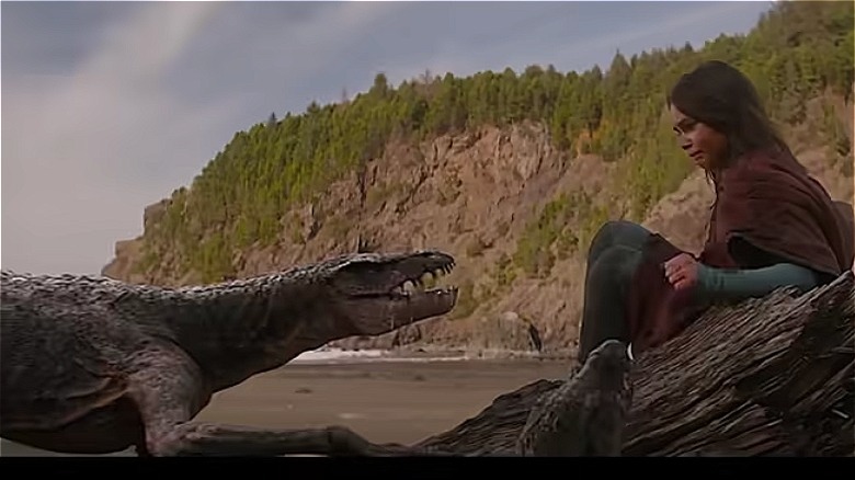 Nothosaurus stalks Koa