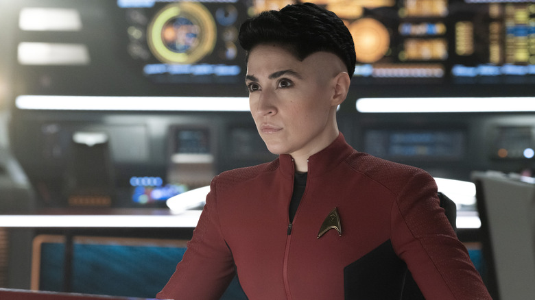 Melissa Navia in the role of Erika Ortegas on Star Trik: strange new worlds