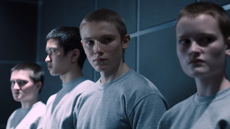 Two, Three, Four, and Five challenge Eleven in "Stranger Things"
