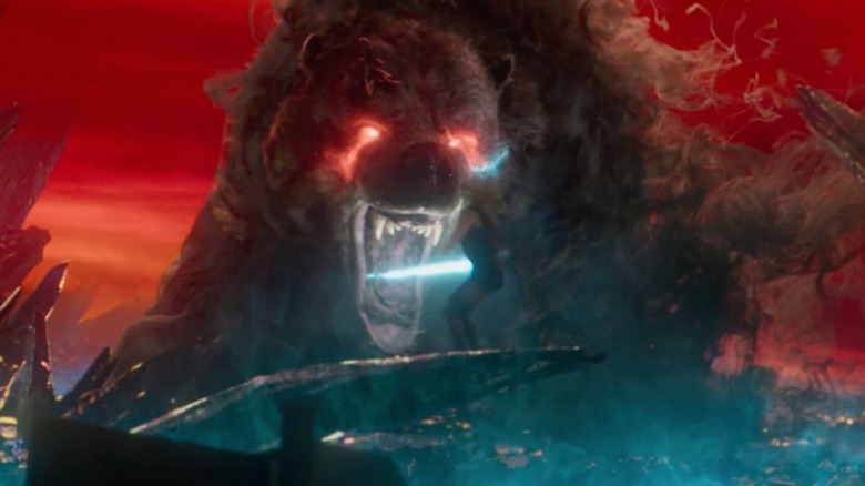Demon Bear fighting Illyana Rasputin