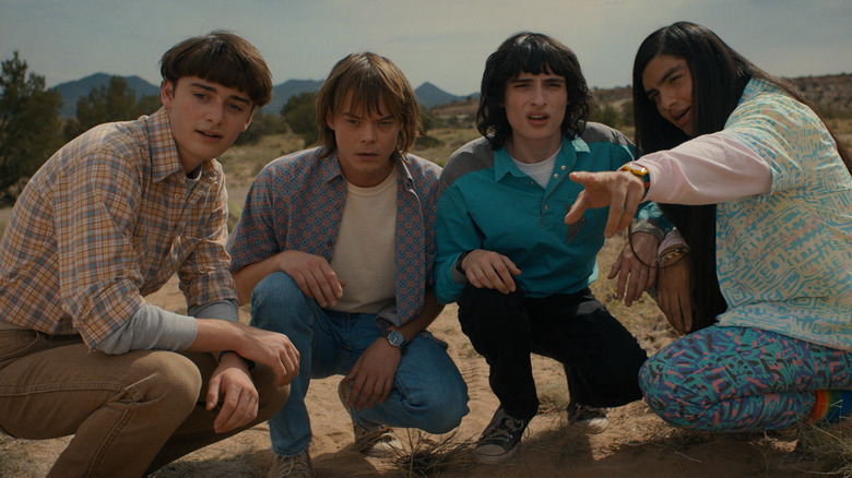 "Stranger Things" Will, Jonathan, Mike, Argyle