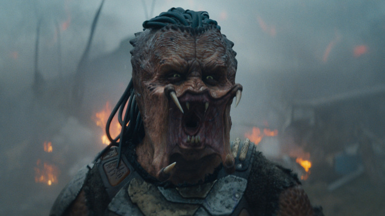 Dek looks quite shocked in Predator: Badlands