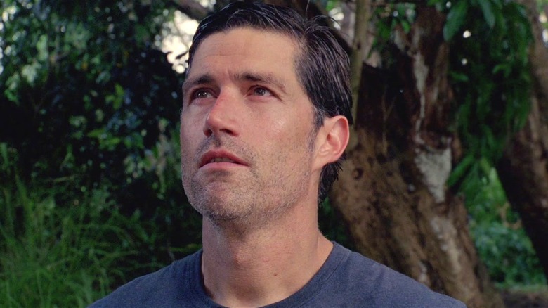 Jack looking up in Lost