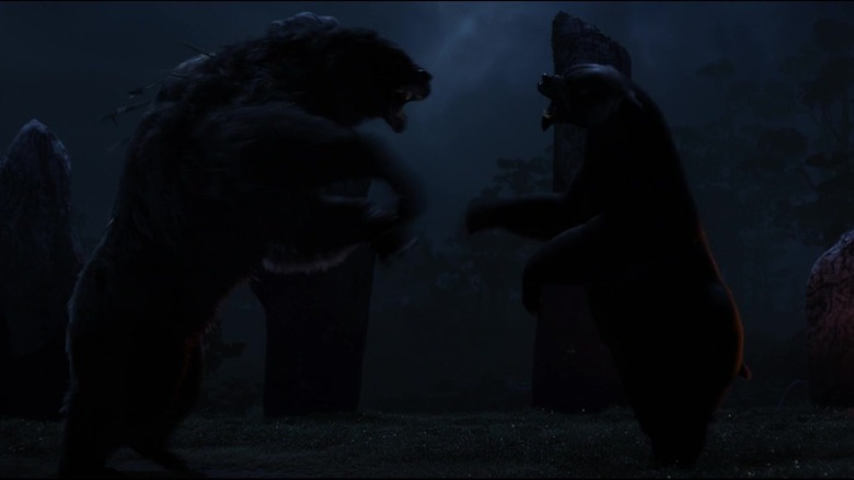 Bears fighting in Brave