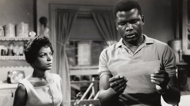 Sidney Poitier and Ruby Dee in A Raisin in the Sun