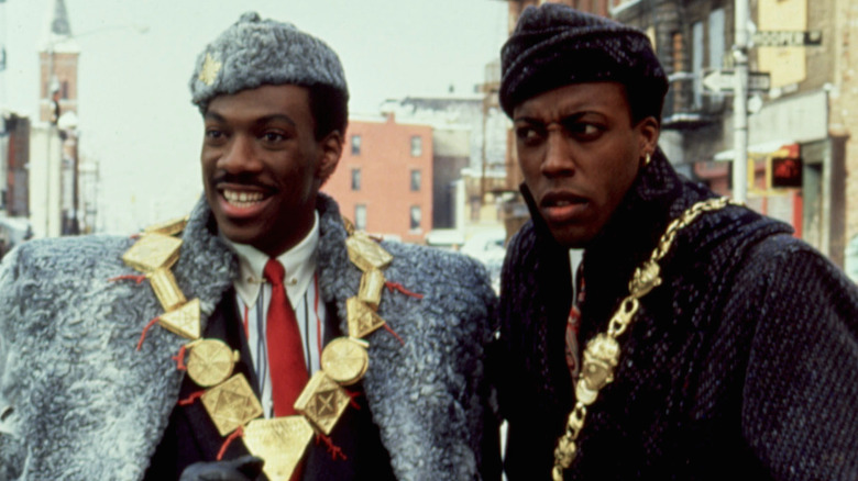 Eddie Murphy and Arsenio Hall in Coming to America