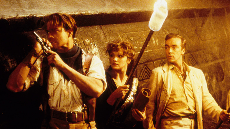 The Mummy 1999 Rick, Evelyn, and Jonathan