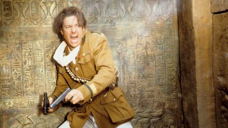 Brendan Fraser as Rick O'Connell in The Mummy