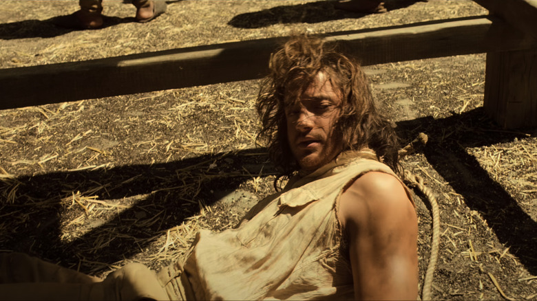 Rick O'Connell is freed in The Mummy