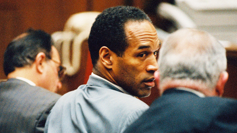 OJ Simpson at his criminal trial in OJ: Made in America