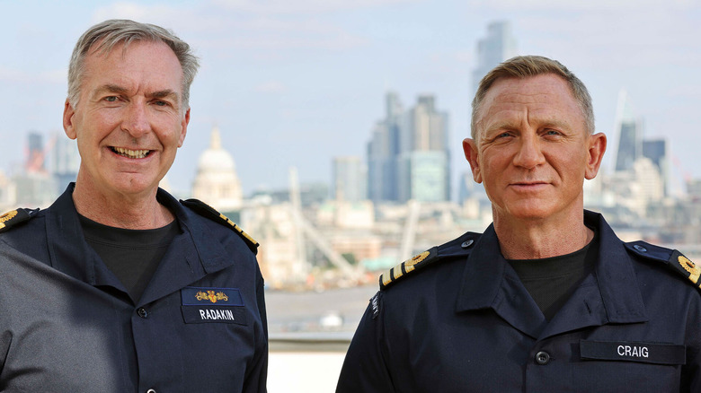 Commander Radakin and Commander Craig
