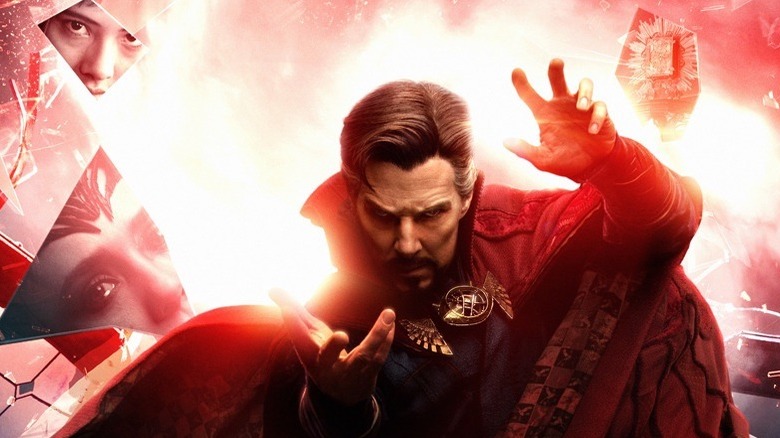 The official poster for Doctor Strange in the Multiverse of Madness.