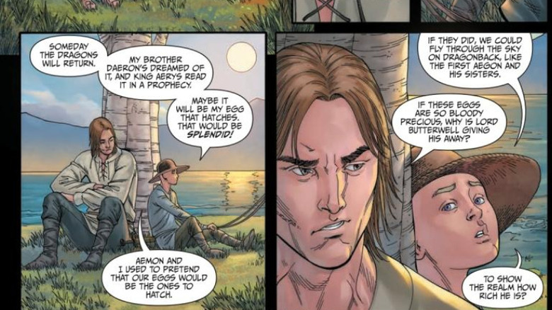The Mystery Night (graphic novel), Dunk and Egg