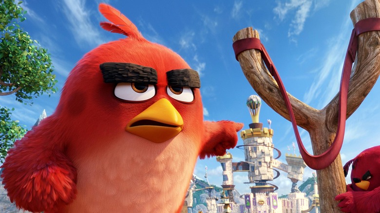 Red in The Angry Birds Movie