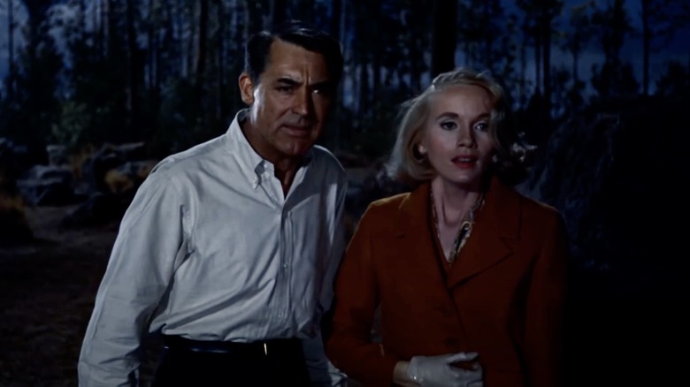 Cary Grant and Eva Marie Saint in "North by Northwest"