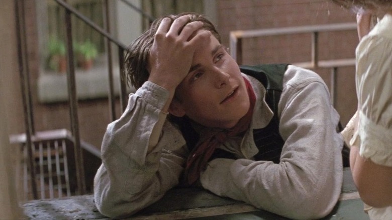 Christian Bale como Jack Kelly em Newsies