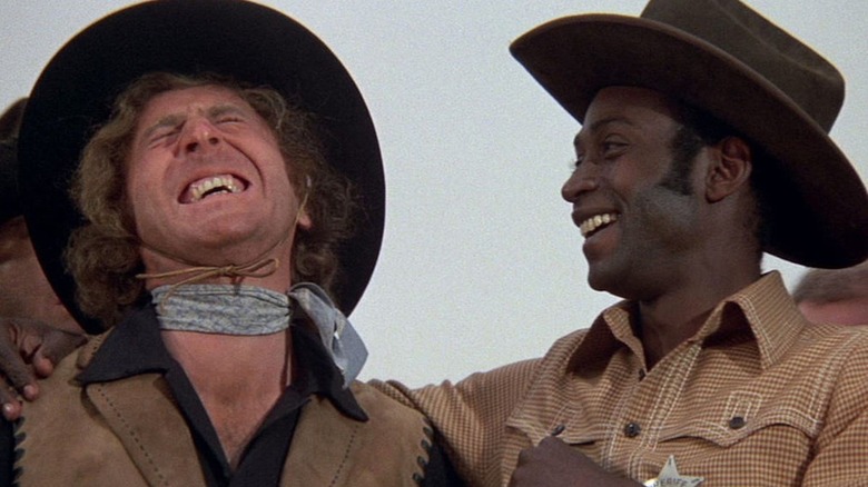 Gene Wilder and Cleavon Little in Blazing Saddles