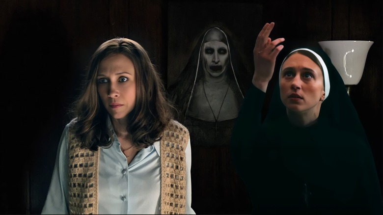 Vera Farmiga, Bonnie Aarons, Taissa Farmiga, The Conjuring 2