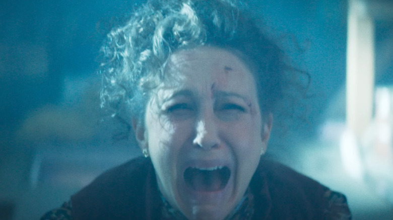 Vera Farmiga as Lorraine Warren screaming in The Conjuring: Last Rites