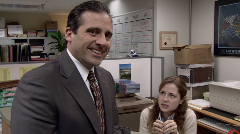 Office Steve Carrell Jenna Fischer