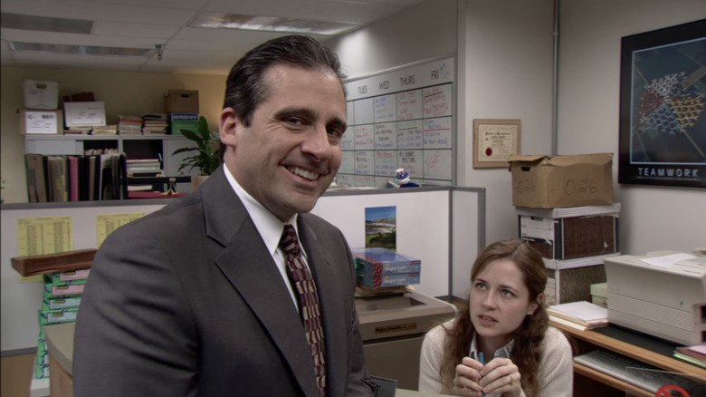 Office Steve Carrell Jenna Fischer