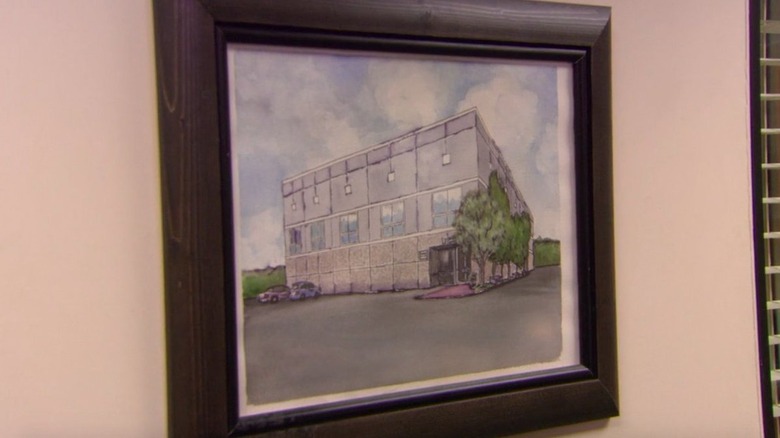 Pam's painting in The Office